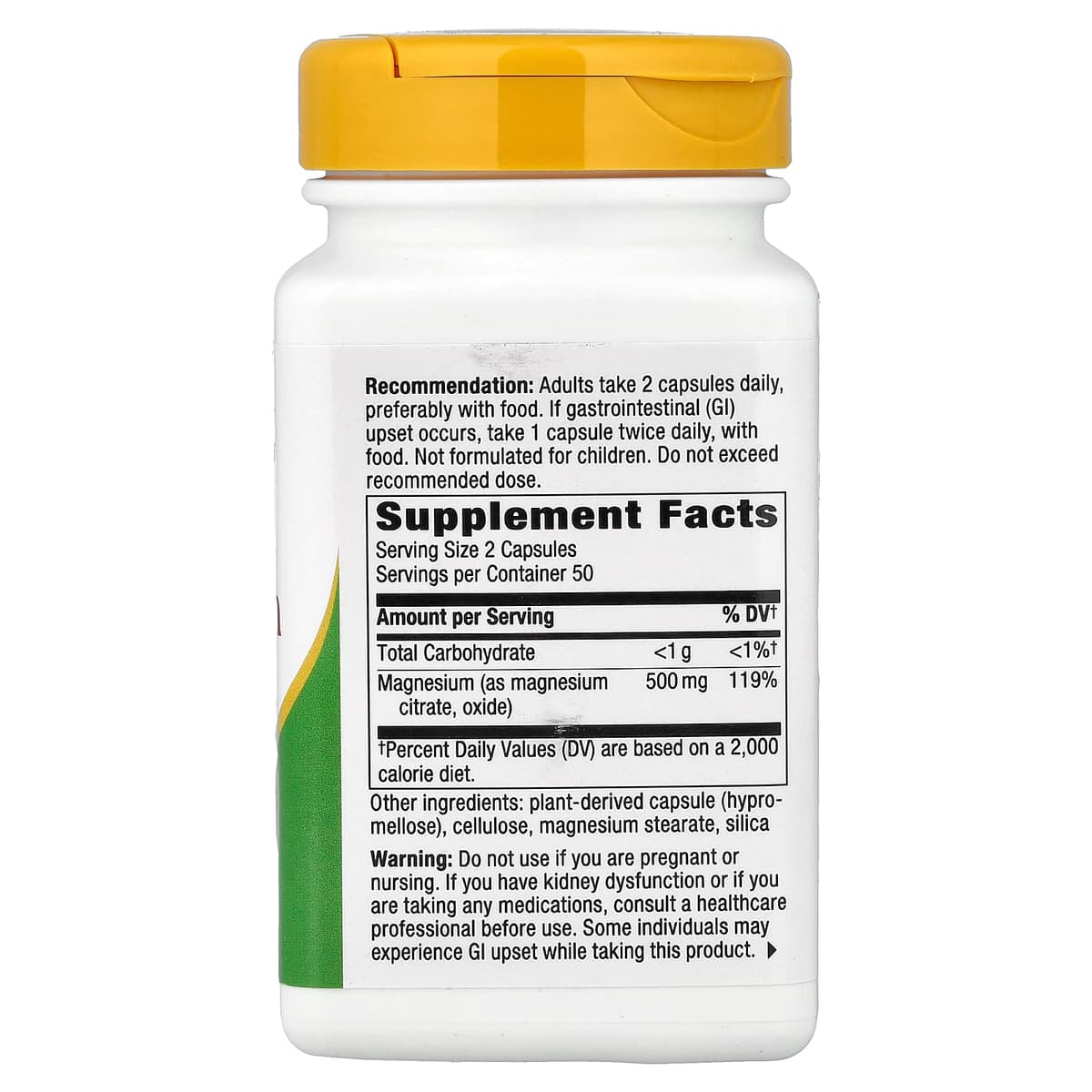 Nature'S Way - Magnesium Complex - 100 Caps