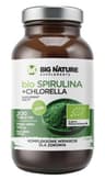 Big Nature - Spirulina + Chlorella Organic - 200 Tabs