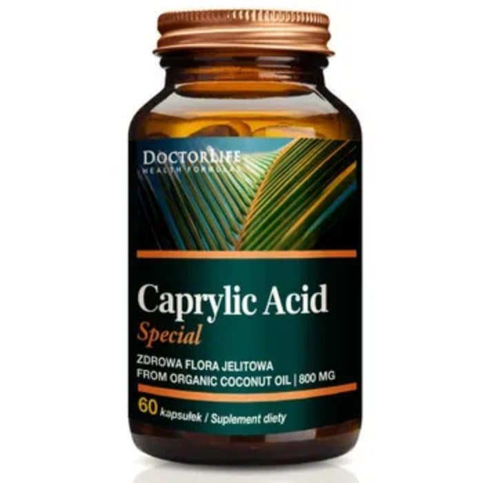 Doctor Life - Caprylic Acid Special - 60 Caps – Doctor Life förpackning