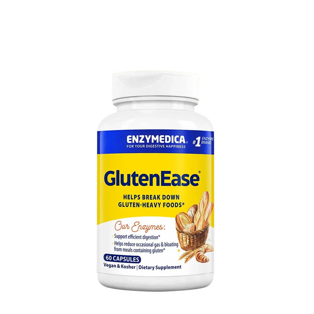 Enzymedica Glutenease Digestive Enzyme 60 Caps
