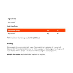GymBeam - Myo-inositol - 250g