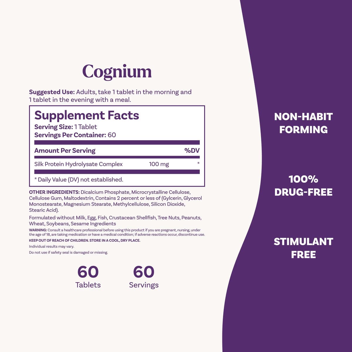 Natrol - Cognium Memory - 60 Tabs