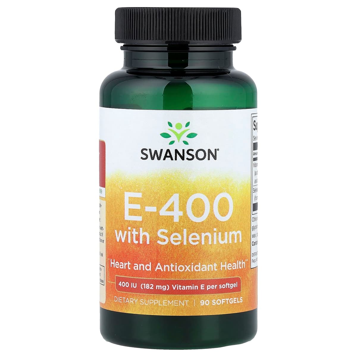 Swanson - E With Selenium - 400IU - 90 Sgels