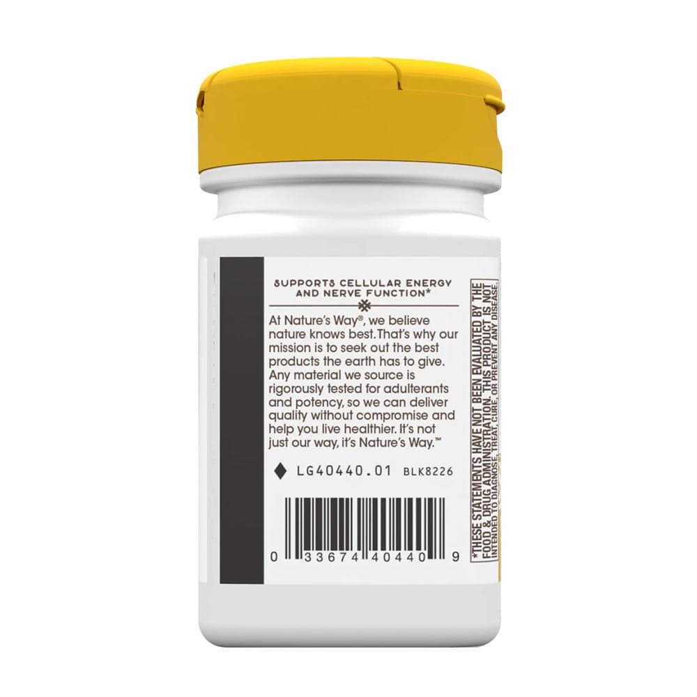 Nature's Way - Vitamin B-12 - 100 Veganske Pastiller - 100 Pastiller
