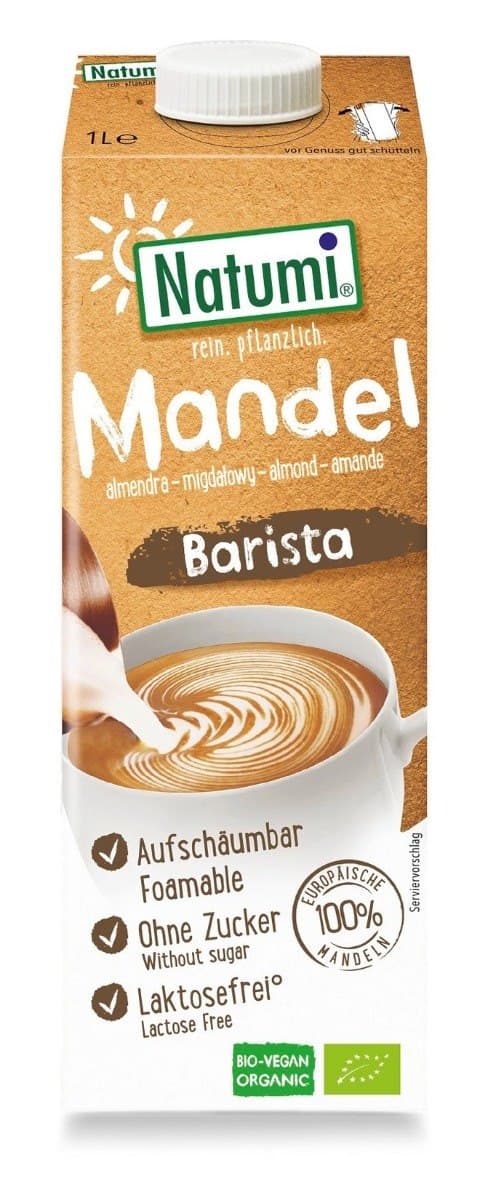 Natumi - Almond Barista Drink - 1L – Natumi förpackning