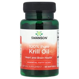 Swanson - 100% Pure Krill Oil - 60 Sgels