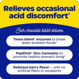 Enzymedica - Acid Soothe - Digestive Support - 60 Tabs (KORT DATUM 2026-09-30)