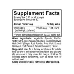 Nature'S Answer Methyl B-12 2500mcg - 30ml