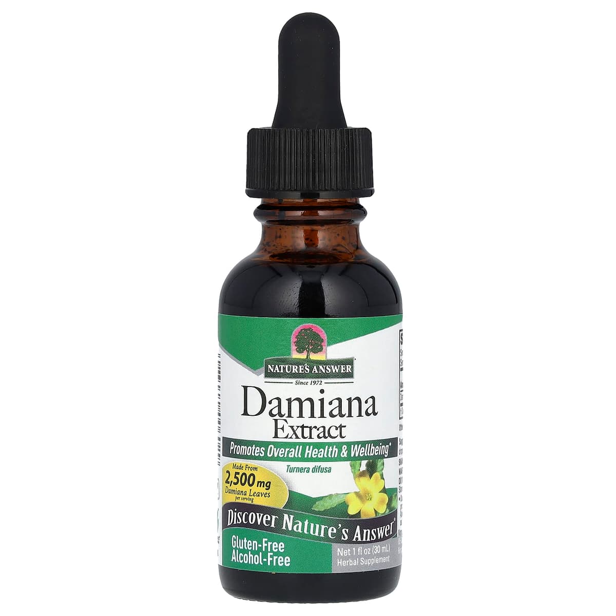 Nature's Answer - Damiana Extract - 1 Fl oz