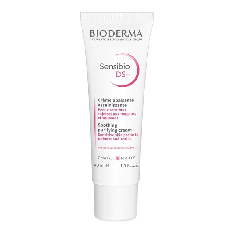 Bioderma - Sensibio DS+ Soothing Purifying Cream - 40 ml – Bioderma förpackning