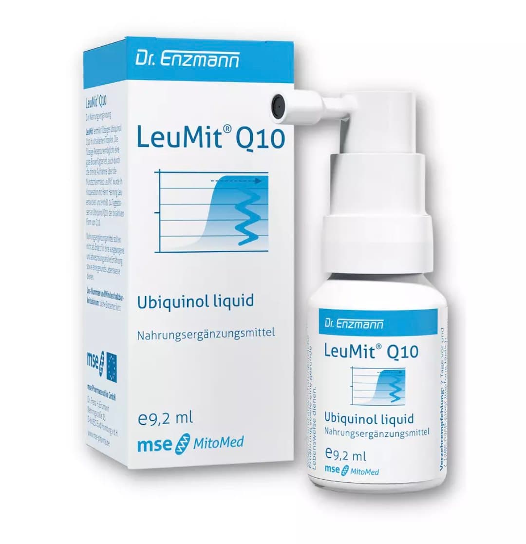 Dr. Enzmann Mse - Coenzyme Q10 - 9.2ml – Mitopharma förpackning