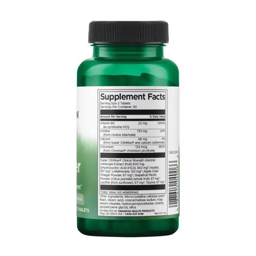 Swanson - Fat Burner - 60 Tablets