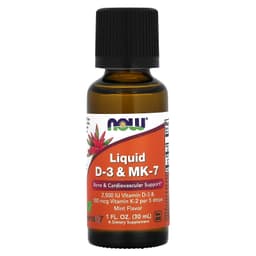 NOW Foods - Liquid D-3 & MK-7 - 30ml