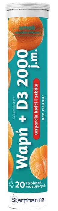 Zdrowy Lizak - Calcium + D3 2000 IU – Zdrowy Lizak förpackning