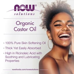 NOW Foods - Organic Castor Oil - 237ml