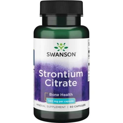 Swanson - Strontium Citrate - 60 Caps