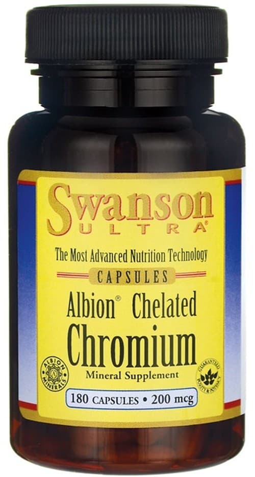 Swanson - Albion Chelated Chromium - 180 Caps