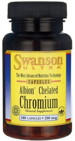 Swanson - Albion Chelated Chromium - 180 Caps