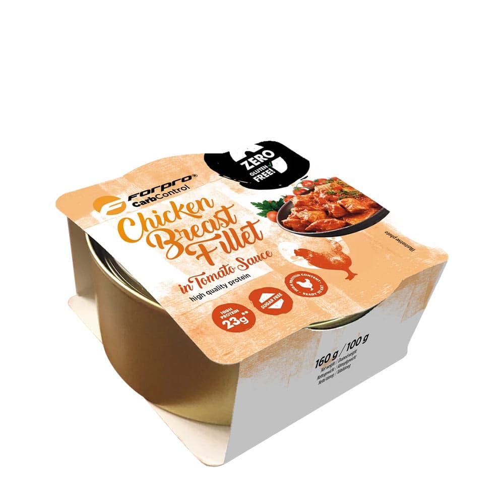 Forpro - Chicken Breast Fillet In Tomato - 160g – Forpro förpackning
