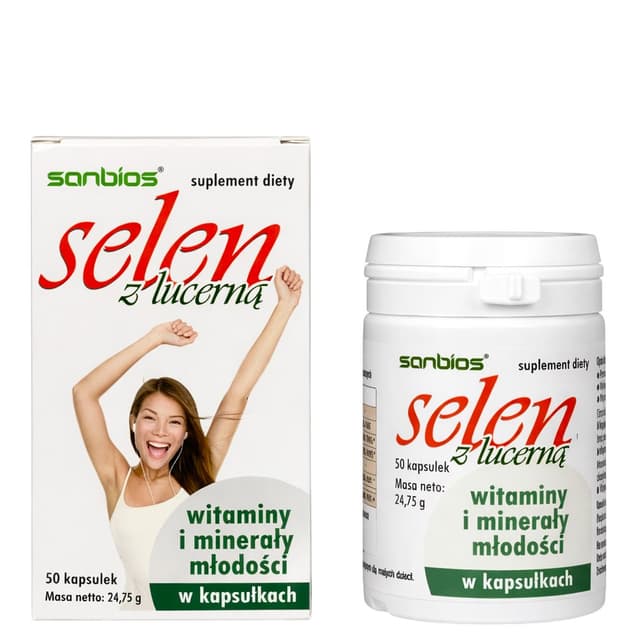 Sanbios - Selenium With Alfalfa - 50 Caps – Sanbios