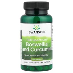 Swanson - Full Spectrum Boswellia And Curcumin - 60 Caps
