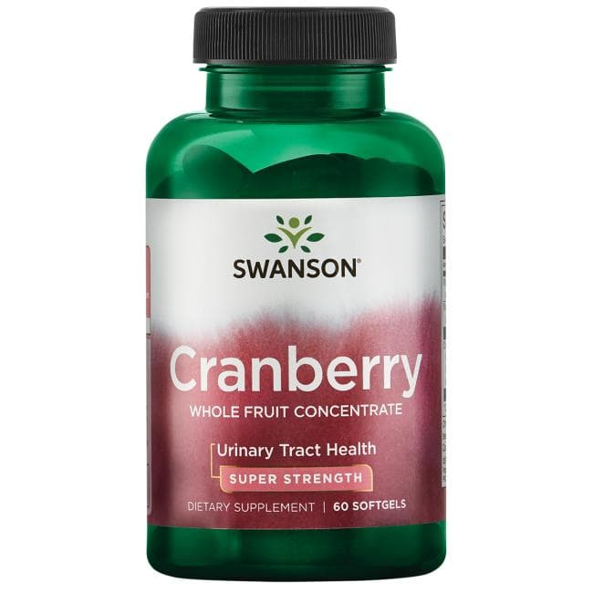 Swanson - Super Strength Cranberry - 420mg - 60 Sgels – Swanson förpackning