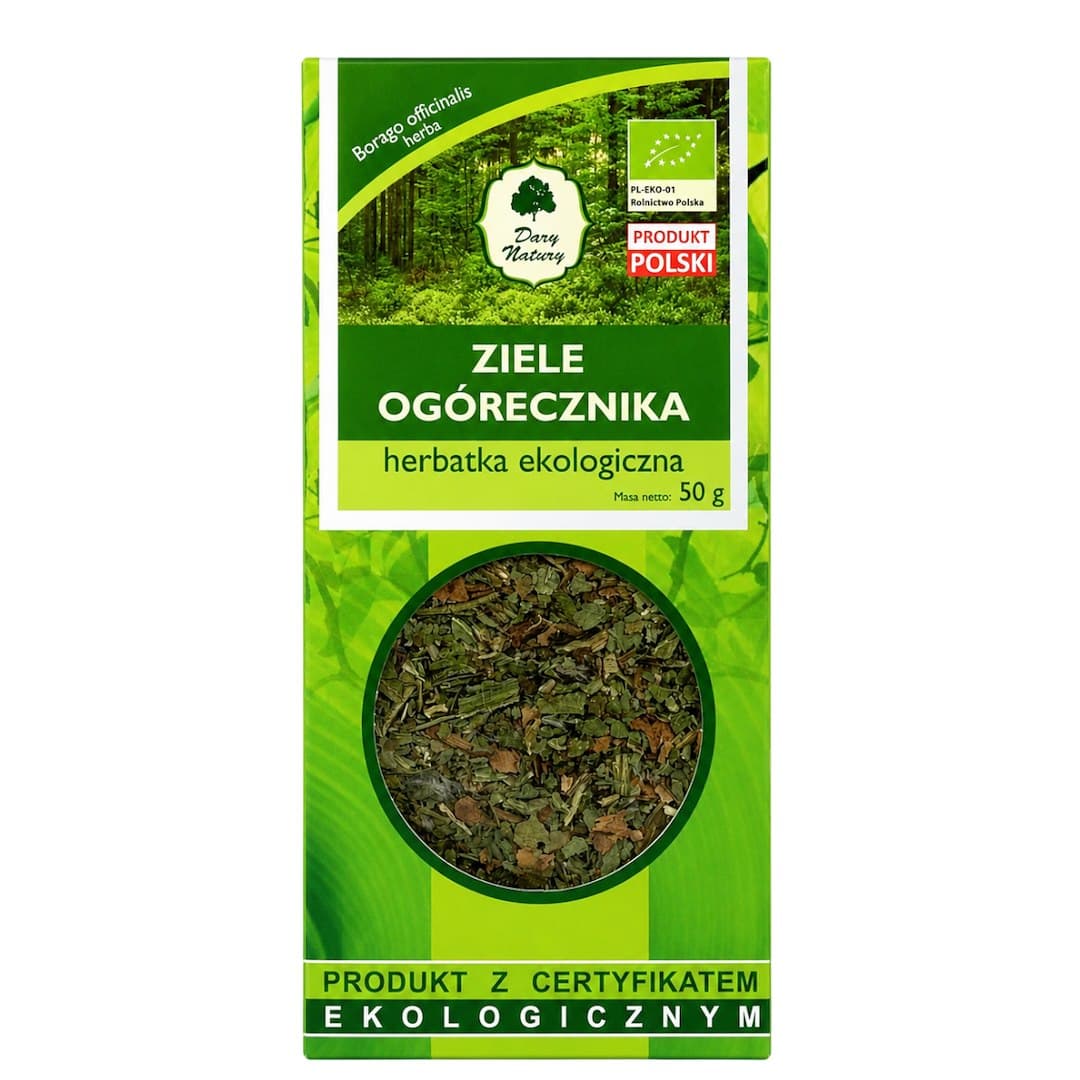 Dary Natury - Borage Herb - 50g – Dary Natury förpackning