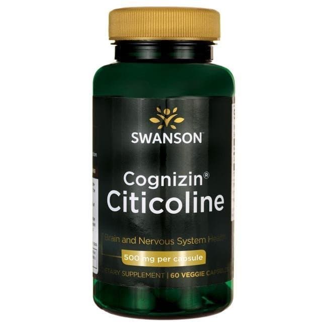 Swanson - Cognizin CDP-kolin - 60 Vcaps – Swanson förpackning