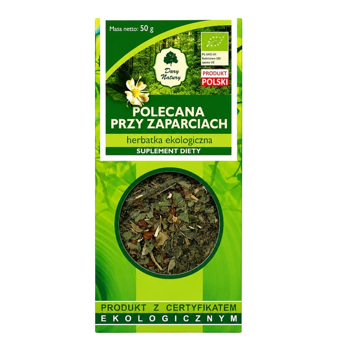 Dary Natury - Recommended For Constipation - 50g – Dary Natury förpackning