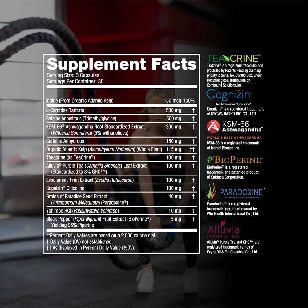 SteelFit - Shredded Steel - 90 Capsules