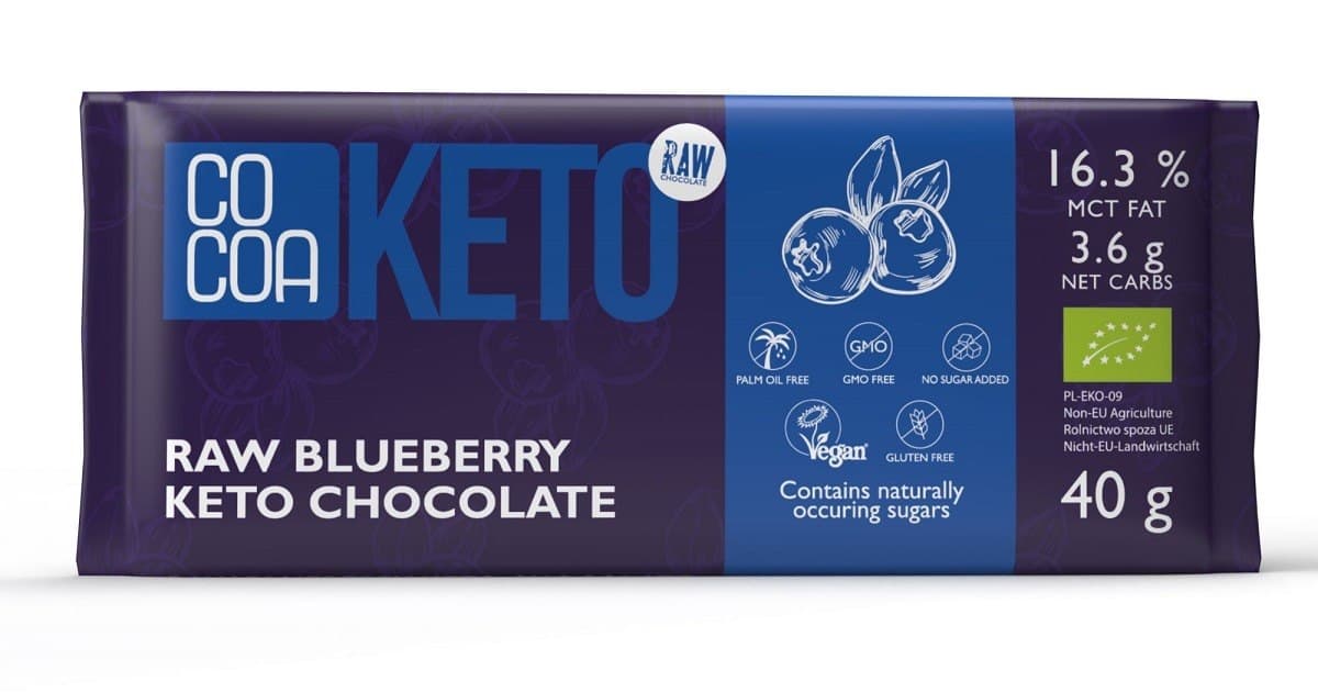 COCOA - Keto Chocolate - 40g – COCOA förpackning