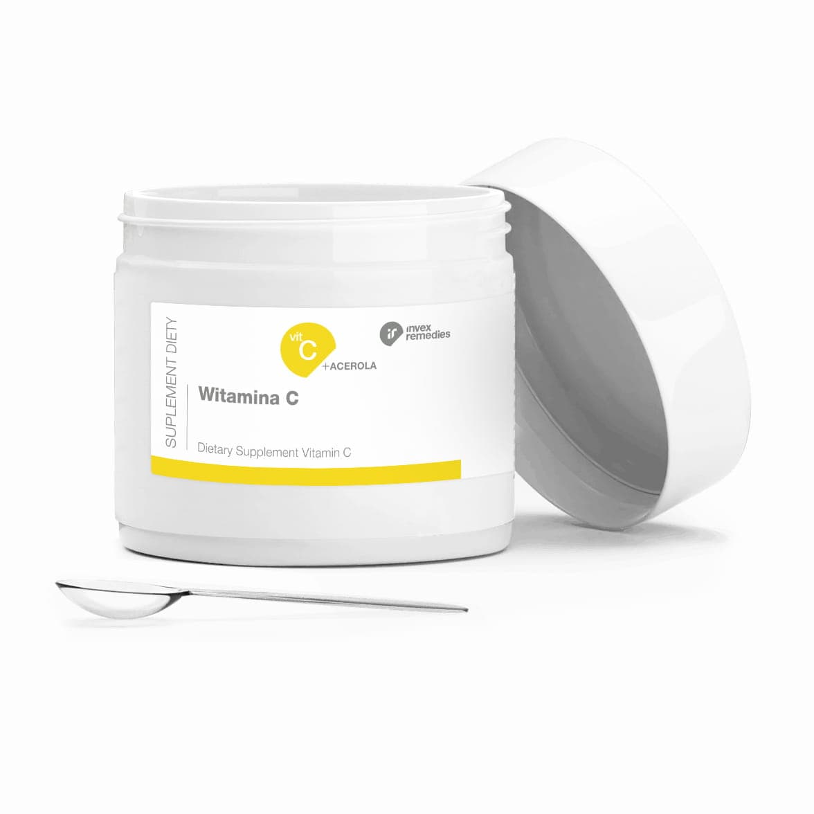 Invex Remedies - Vitamin C + Acerola - 100g – INVEX REMEDIES förpackning