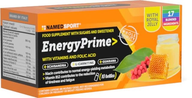 Named Sport - Energy Prime - 10 × 10 ml – Named Sport