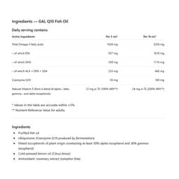 Gal - Q10 Fish Oil - 250ml