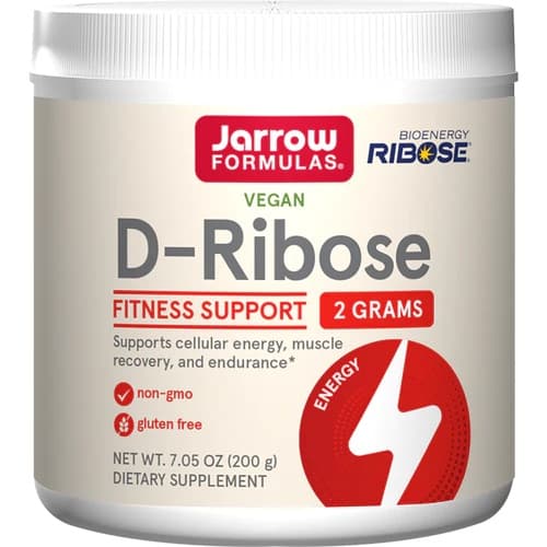 Jarrow Formulas - D-Ribose - 200g – Jarrow Formulas förpackning