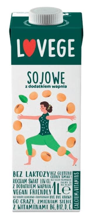 LOVEGE - Soy Drink with Calcium - 1L