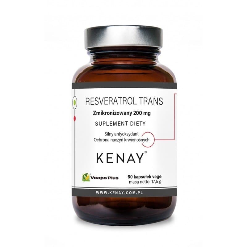 Kenay - Resveratrol Trans Micronized – Kenay förpackning
