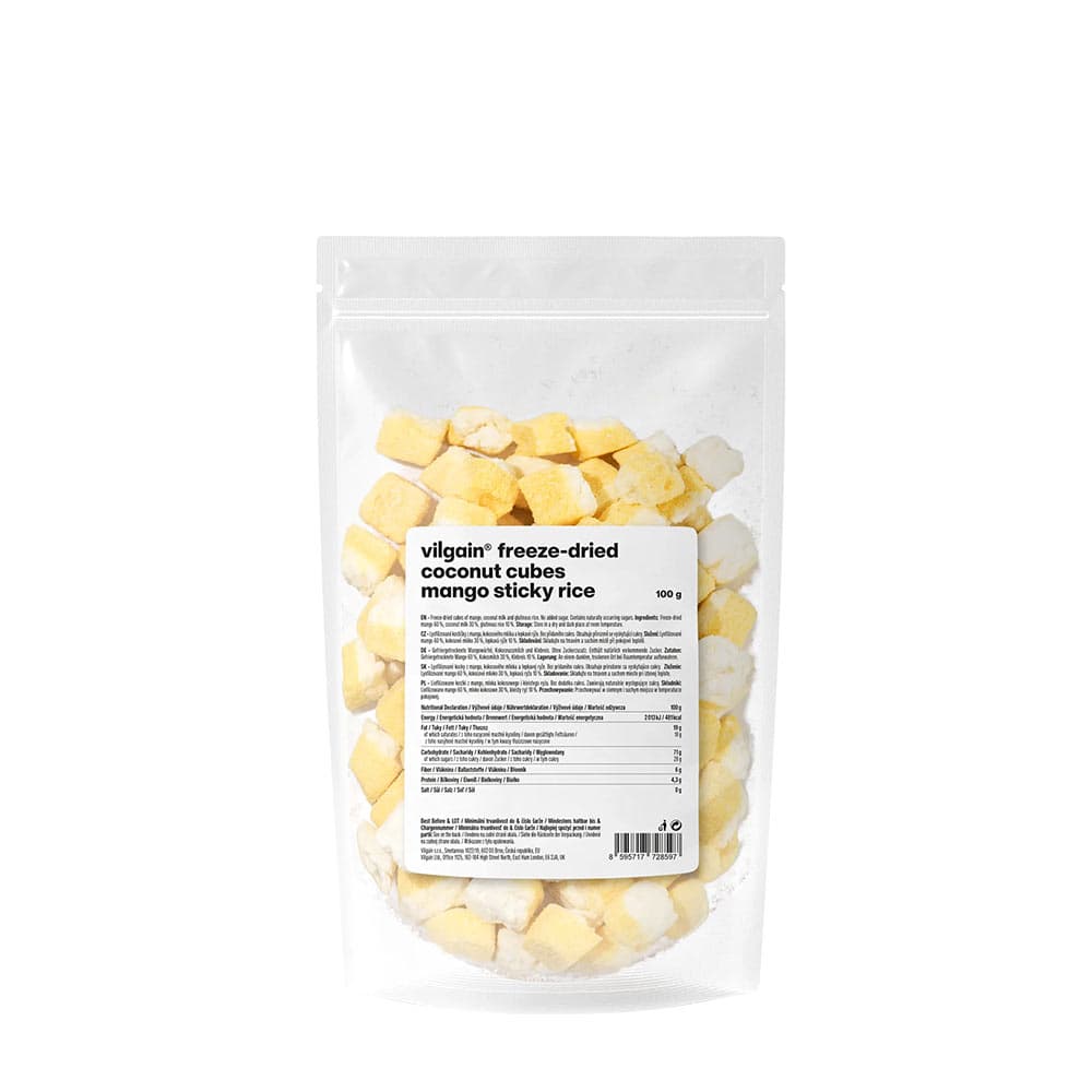 Vilgain Freeze-dried Coconut Cubes