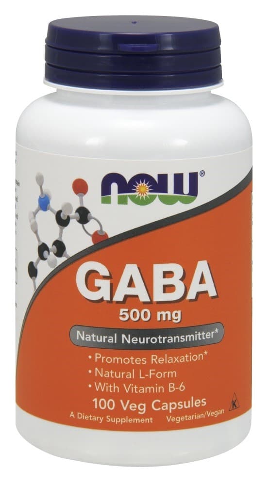 Now Foods - GABA 500mg - 100 Vcaps