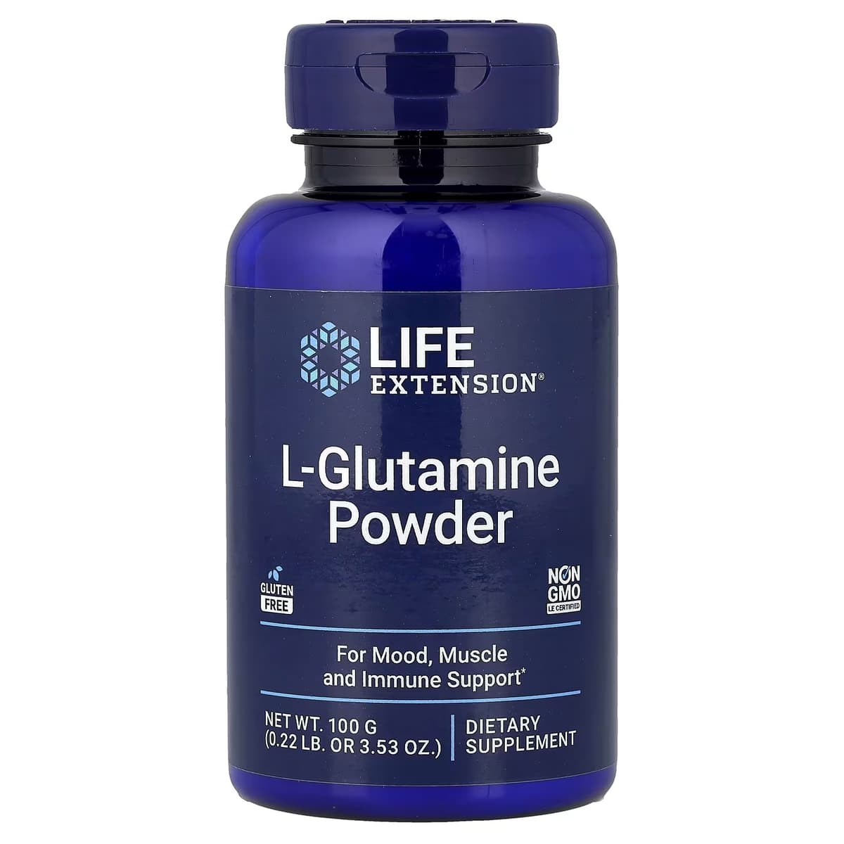 Life Extension - L-Glutamine Powder - 150g (KORT DATUM 2026-11-30)