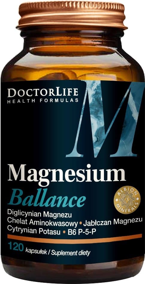 Doctor Life - Magnesium Balance - 120 Caps – Doctor Life förpackning