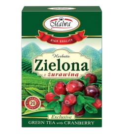 Malwa - Green Tea + Cranberry Fix 20*2g