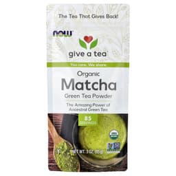 NOW Foods - Organic Matcha Green Tea Powder - 85g