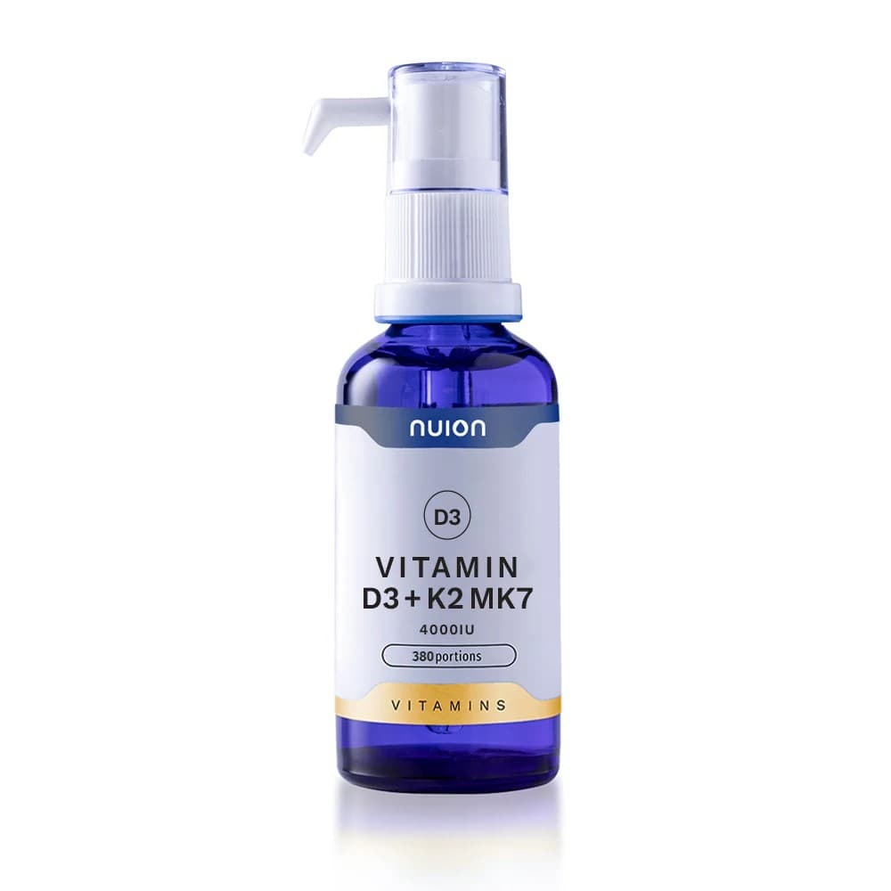 Nuion - Vitamin D3K2MK7 4000 IU - 50ml – Nuion förpackning