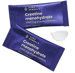 Aura Herbals - Creatine Monohydrate - 30 Pcs. X 3,41g (30 Sachets X 3.41g)