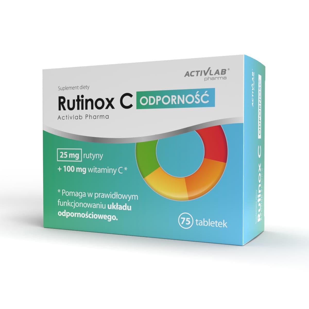 Activlab - Rutinox C - 75 Tablets – Activlab förpackning