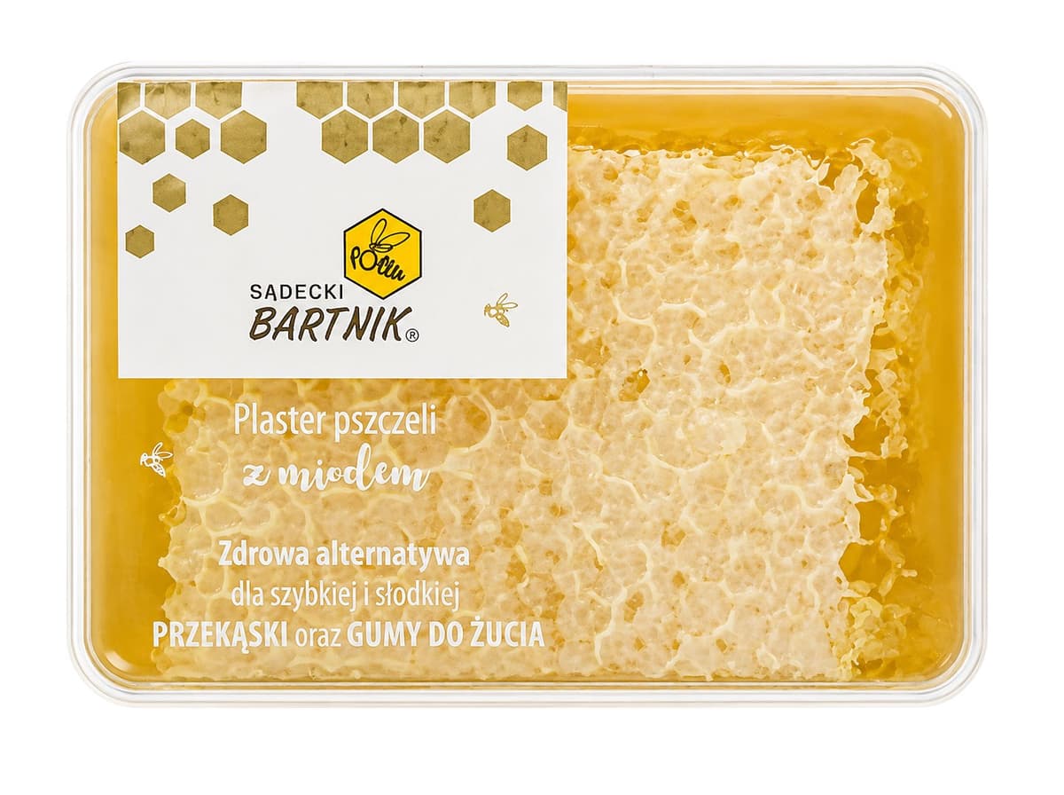 Sadecki Bartnik - BARTNIK Plaster pszczeli w miodzie 200g