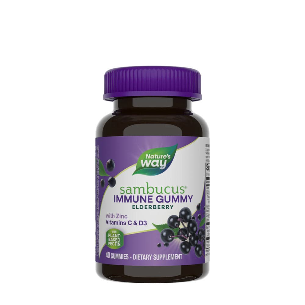 Nature's Way - Elderberry Gummies - 60 Gummies