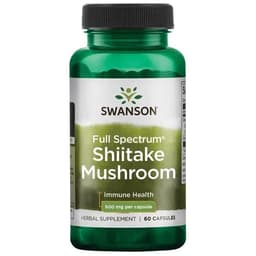 Swanson - Full Spectrum Shiitake Mushroom - 60 Caps