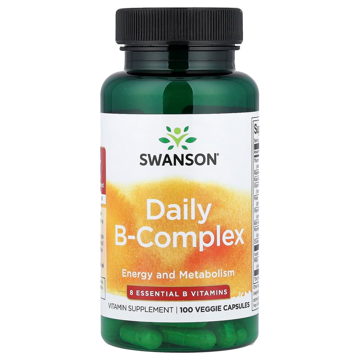 Swanson - B-Complex, Daily - 100 Vcaps
